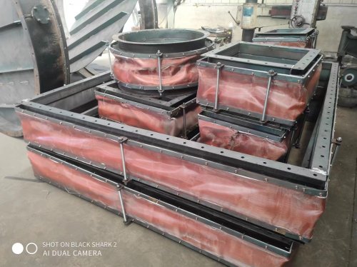非金属补偿器厂家圆形烟道补偿器耐高温矩形织物方形非金属膨